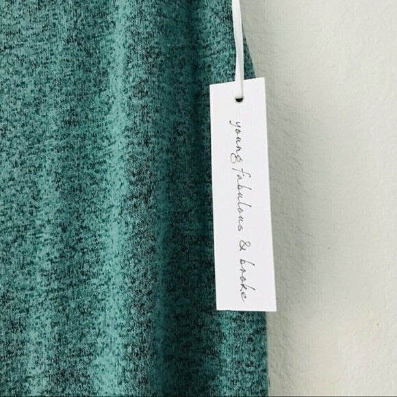 New! Young Fabulous & Broke 2 Piece Matching Joggers Hooded Cardigan Set - Picture 15 of 16